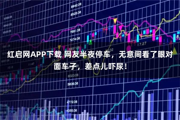 红启网APP下载 网友半夜停车，无意间看了眼对面车子，差点儿吓尿！